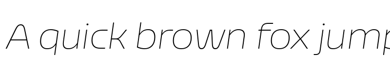 Preview of FONTSPRING DEMO - Nizzoli Alt Thin It Regular font