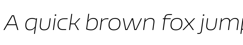 Preview of FONTSPRING DEMO - Nizzoli ExtraLight It Regular font