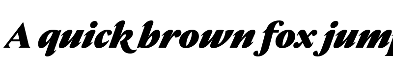 Preview of FONTSPRING DEMO - Nocturne Serif ExtraBold Italic Regular font