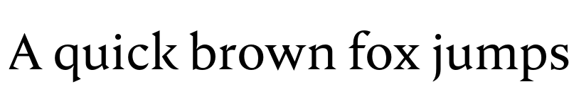 Preview of FONTSPRING DEMO - Nocturne Serif Regular font