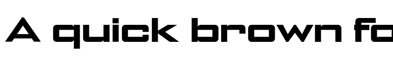 Preview of FONTSPRING DEMO - NoExit Black Extra Expanded Regular font