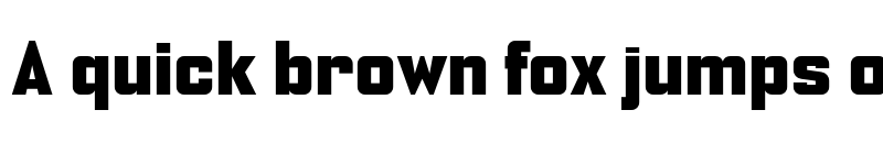 Preview of FONTSPRING DEMO - NoExit Black Semi Condensed Regular font