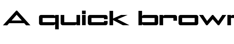 Preview of FONTSPRING DEMO - NoExit Black Ultra Expanded Regular font