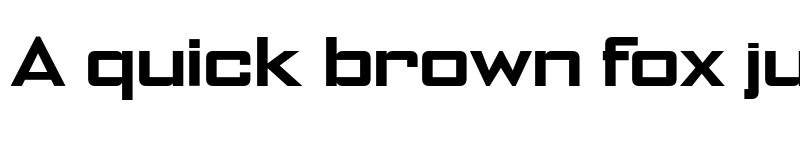 Preview of FONTSPRING DEMO - NoExit Expanded Bold font