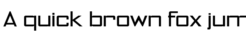 Preview of FONTSPRING DEMO - NoExit Expanded Regular font