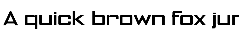 Preview of FONTSPRING DEMO - NoExit Medium Expanded Regular font