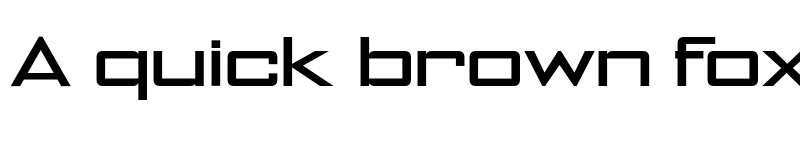 Preview of FONTSPRING DEMO - NoExit Medium Extra Expanded Regular font