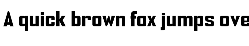 Preview of FONTSPRING DEMO - NoExit Semi Condensed Bold font