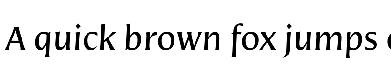 Preview of FONTSPRING DEMO - Nomada Incise Italic font