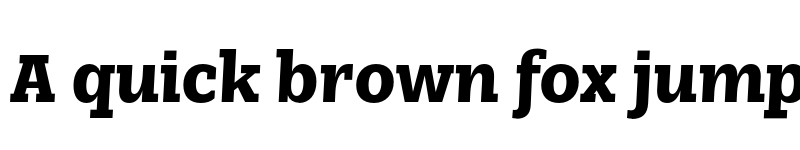 Preview of FONTSPRING DEMO - Nomada Slab Bold Italic font