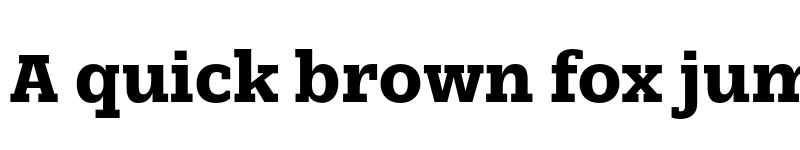 Preview of FONTSPRING DEMO - Nomada Slab Bold font