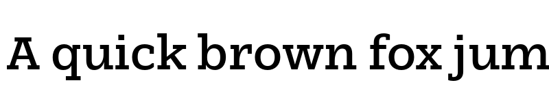 Preview of FONTSPRING DEMO - Nomada Slab Medium Regular font