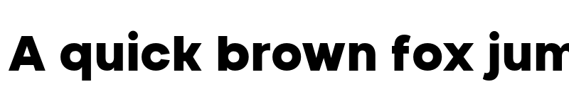 Preview of FONTSPRING DEMO - Nominee Black Regular font