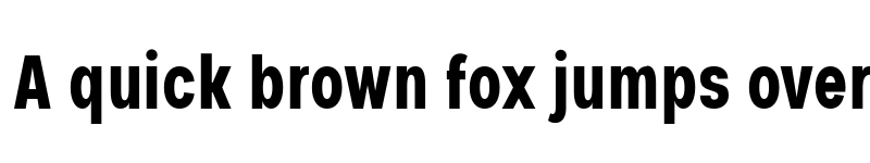 Preview of FONTSPRING DEMO - Nominee Condensed Bold font