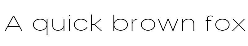 Preview of FONTSPRING DEMO - Nominee Extra Light Extended Regular font