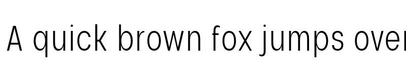 Preview of FONTSPRING DEMO - Nominee Ultra Light Condensed Regular font