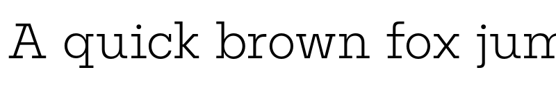 Preview of FONTSPRING DEMO - Nomos Slab Light Regular font