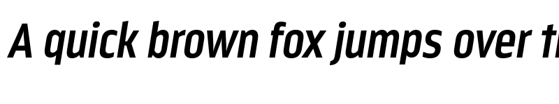 Preview of FONTSPRING DEMO - Nordikka Bold Italic font