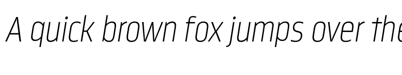 Preview of FONTSPRING DEMO - Nordikka ExtraLight Italic font