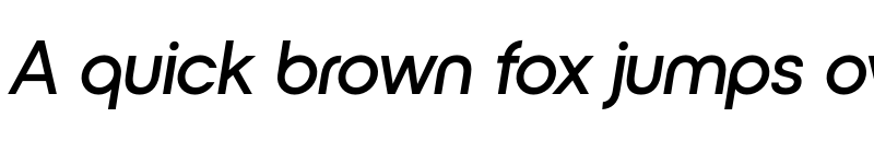 Preview of FONTSPRING DEMO - Nordique Pro Latin Cyrillic Family SmBd Italic font