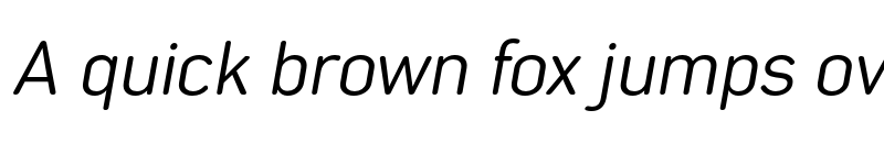 Preview of FONTSPRING DEMO - -Normal-rounded-italic Regular font