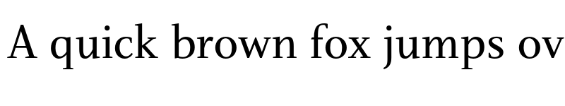 Preview of FONTSPRING DEMO - Nosta Rg Regular font