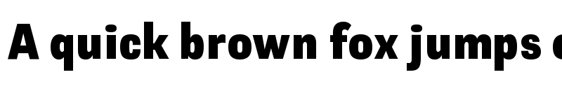 Preview of FONTSPRING DEMO - Nova Grotesk Condensed Black Regular font