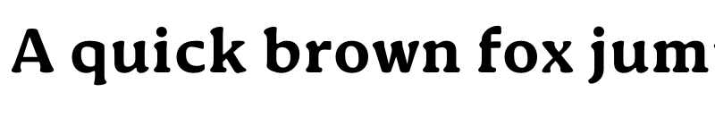 Preview of FONTSPRING DEMO - Novaletra Serif CF Heavy Regular font