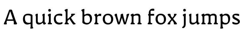 Preview of FONTSPRING DEMO - Novaletra Serif CF Regular font