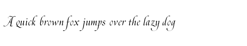 Preview of FONTSPRING DEMO - November Script Regular font