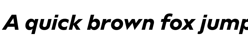 Preview of FONTSPRING DEMO - Novera Classic ExtraBold Italic font