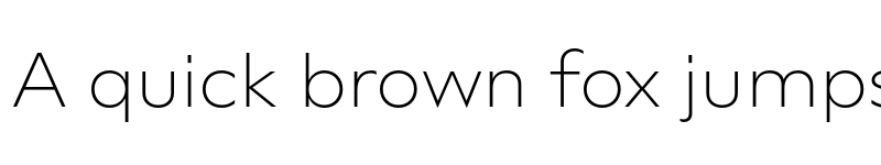 Preview of FONTSPRING DEMO - Novera Classic ExtraLight Regular font