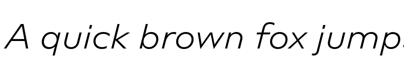 Preview of FONTSPRING DEMO - Novera Classic Light Italic font