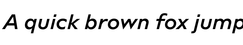 Preview of FONTSPRING DEMO - Novera Classic SemiBold Italic font