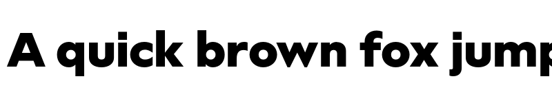 Preview of FONTSPRING DEMO - Novera Modern Black Regular font