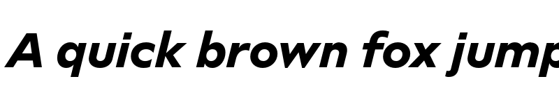 Preview of FONTSPRING DEMO - Novera Modern ExtraBold Italic font