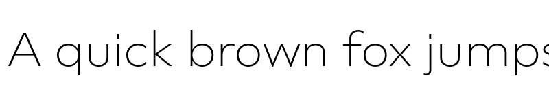 Preview of FONTSPRING DEMO - Novera Modern ExtraLight Regular font