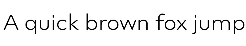 Preview of FONTSPRING DEMO - Novera Modern Light Regular font