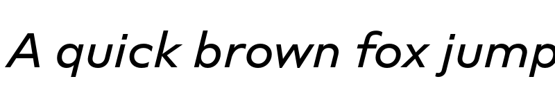 Preview of FONTSPRING DEMO - Novera Modern Medium Italic font