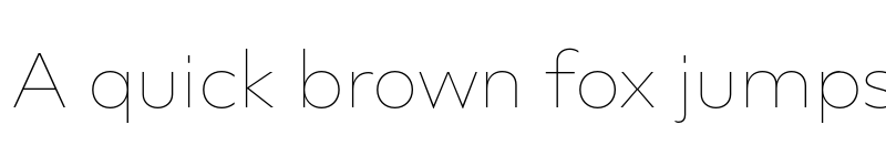 Preview of FONTSPRING DEMO - Novera Modern Thin Regular font