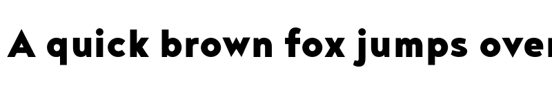 Preview of FONTSPRING DEMO - Noyh Geometric Black Regular font