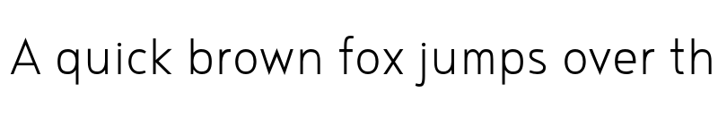 Preview of FONTSPRING DEMO - Noyh Geometric Slim Light Regular font