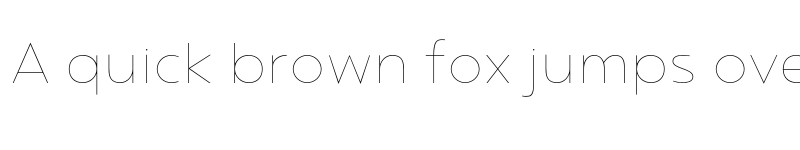 Preview of FONTSPRING DEMO - Noyh Geometric Thin Regular font