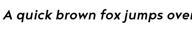 Preview of FONTSPRING DEMO - Noyh Med Bold Italic font