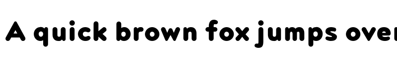 Preview of FONTSPRING DEMO - Noyh R Black Bold font