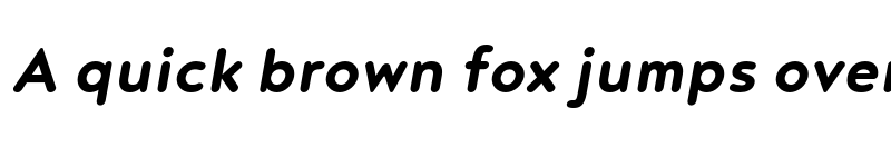 Preview of FONTSPRING DEMO - Noyh R Bold Italic font