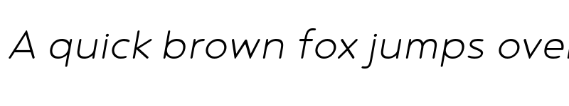 Preview of FONTSPRING DEMO - Noyh R Light Bold Italic font