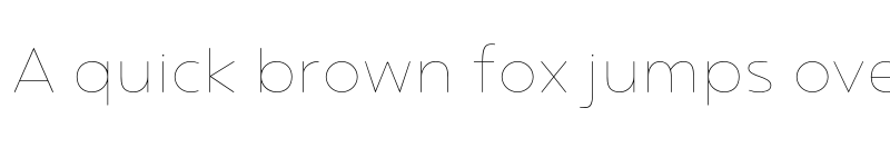 Preview of FONTSPRING DEMO - Noyh R Thin Hairline Bold font