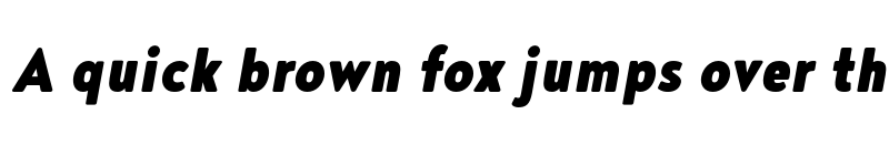 Preview of FONTSPRING DEMO - Noyh Slim Heavy Italic font