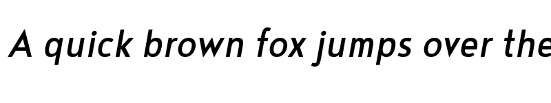 Preview of FONTSPRING DEMO - Noyh Slim Italic font